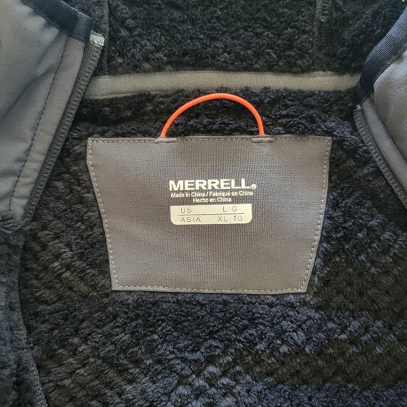 Merrell Mens Trlhd Daimond Fuzzy Hoodie - Picture 3 of 4